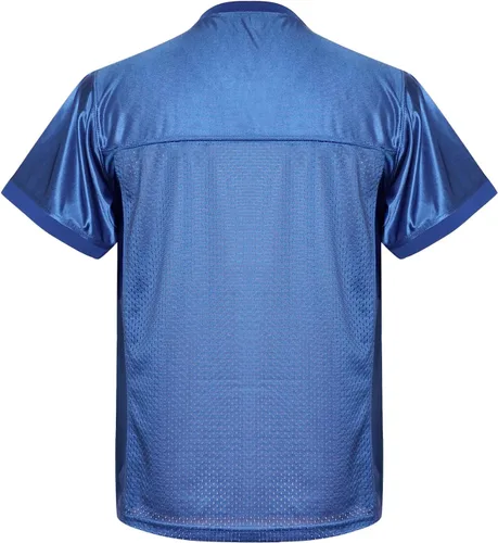 Vista 2 de Camiseta de fútbol americano para jóvenes, camiseta deportiva en blanco para niños