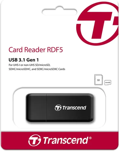 Vista 2 de Transcend RDF5, Negro