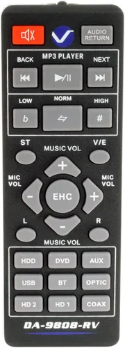 Vista 4 de VocoPro Inicio Sistema de karaoke (DA-9808-RV) Negro