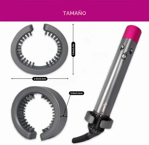 Vista 7 de Cepillo de limpieza de filtro para Dyson Airwrap, elimina el polvo y restaura el flujo de aire