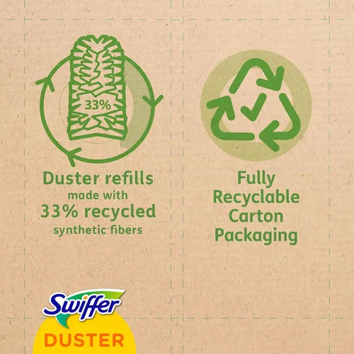Vista 6 de Swiffer - Kit de plumero con mango y plumero de repuesto, 1 unidad