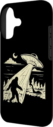 Vista 2 de UFO Bigfoot Sasquatch Lochness Monster Funny Believe - Funda de regalo para iPhone 17