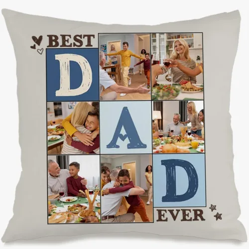 Vista 13 de Personalized Family Photo Pillow Case with one Image and Sentimental Text Adding Warmth to Your Home and offering a Beautiful idea