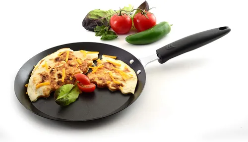 Vista 2 de Norpro 964 Tortilla antiadherente, sartén para panqueques y crepé, revestimiento antiadherente