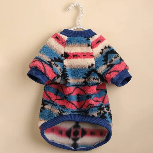 Vista 5 de Sudadera con capucha para perro, suéter acolchado de Navidad para gatos, pijama para cachorros, overol para perro, ropa para mascotas, trajes