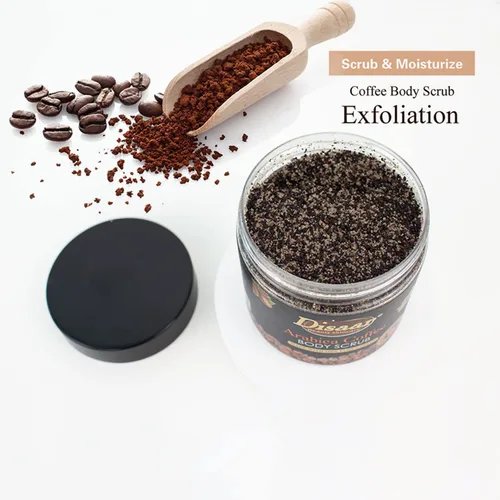 Vista 4 de DISAAR BEAUTY Arabica Coffee Body Scrub Eliminar La Suciedad Envejecimiento Cutículas Reducir La Celulitis Refinar Poros Nutre Hidratar La Piel 6.8