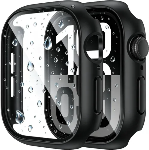 Vista 19 de Tensea para Funda protectora de pantalla impermeable para Apple Watch de 40 mm, Serie SE 3/Serie SE 2ª Generación/SE/Serie 6/5/4, accesorios