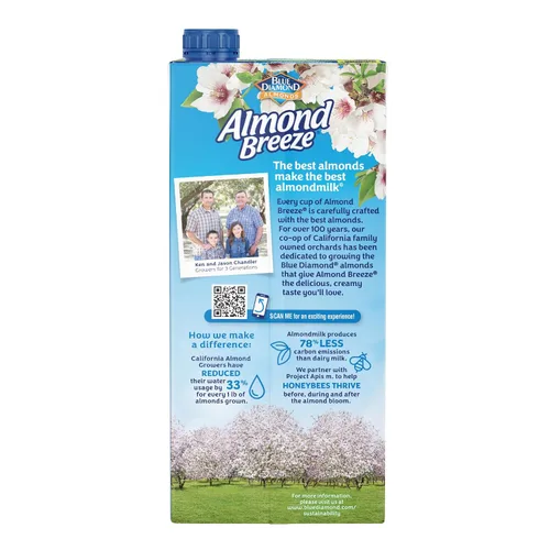 Vista 4 de Leche de almendras Almond Breeze