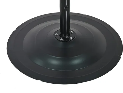 Vista 6 de K Tool International 77723; Ventilador de pedestal industrial resistente al agua IPX4 para exteriores, ventilador no oscilante de 24 pulgadas