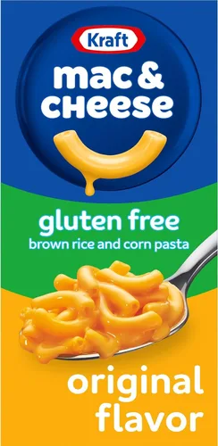 Vista 10 de Cena Kraft sin gluten para macarrones y queso, sabor original, caja de 6 onzas Para cenas o cenas fáciles, sin conservantes, sabores o colorantes