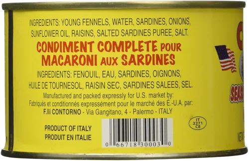 Vista 3 de Cuoco Condimento per Pasta con Sarde - 14.5 oz