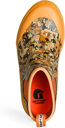 Vista 5 de Gator Waders Botas de Campamento para Hombre - Botas de Tobillo Impermeables Duraderas Antideslizantes Forradas de Neopreno para Acampar, Pescar