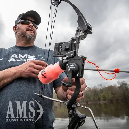 Vista 7 de AMS Bowfishing Carrete Retriever Pro - Fabricado en los Estados Unidos