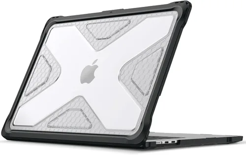 Vista 10 de Fintie Funda resistente para MacBook Air de 15 pulgadas, color azul A3448 A3241 A3114 A2941, 2023 2024 2025 2026, M2 M3 M4 M5, parachoques de TPU