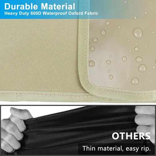 Vista 3 de Air Jade Cubierta de aire acondicionado para ventana, compatible con unidad de aire acondicionado en forma de U Midea, resistente al agua