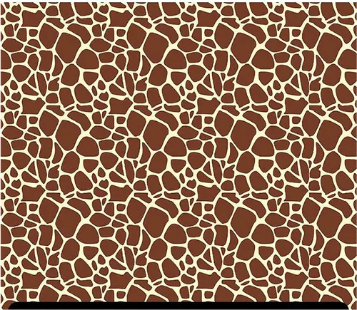 Vista 12 de HTV con estampado de animales (19.66 x 36 pulgadas) - Leopardo arcoíris