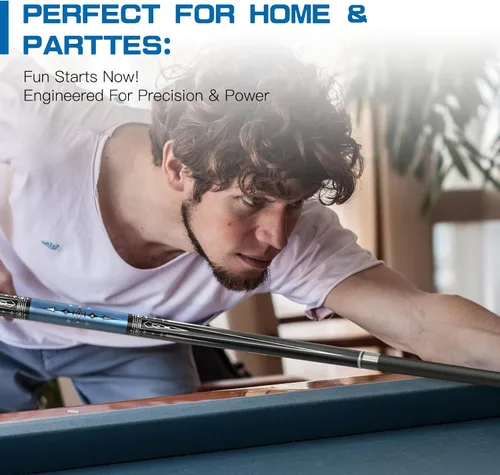 Vista 7 de Taco de fibra de carbono para piscina de 58 "para adultos con junta de 3 B99-US