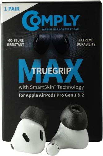 Vista 31 de Almohadillas de espuma viscoelástica Comply de repuesto para auriculares Apple AirPods Pro 1 y 2 Comodidad máxima, ajuste seguro, aislamiento
