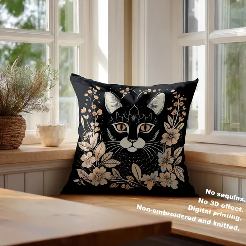 Vista 368 de Batmerry Autumn Pumpkin Templeton Throw Pillow Covers, Green Leaves Paths Forests Decorative Pillow Covers Digital Printing Blended for Couch Sofa