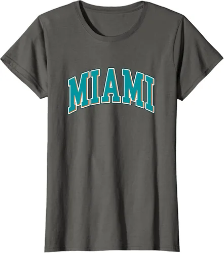 Vista 7 de Miami - Hometown Pride - Diseño retro - Camiseta clásica