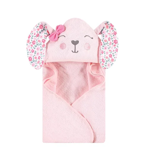 Vista 46 de Hudson Baby Toalla con capucha unisex de algodón con cara de animal para bebé, cocodrilo, talla única