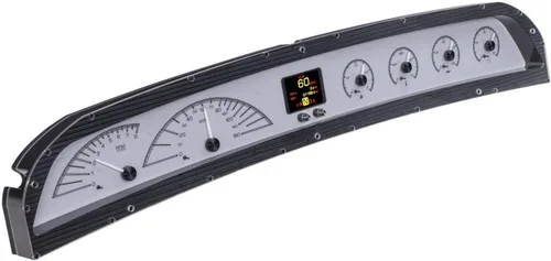 Vista 2 de Dakota Digital 63 64 Chevy Impala Kit de medidores personalizables aleación de plata HDX-63C-IMP-S