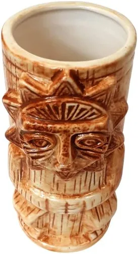 Vista 3 de BARCONIC® Taza Tiki - Dios del sol - 16 oz
