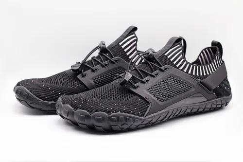Vista 2 de Eller Ware Zapatos acuáticos para mujer y hombre, zapatos de playa descalzos de secado rápido, calcetines acuáticos para natación, senderismo