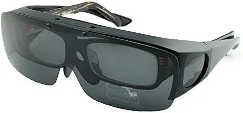Vista 5 de BEISON Gafas de conducción Flipup Coverup polarizadas Fitover B-6453