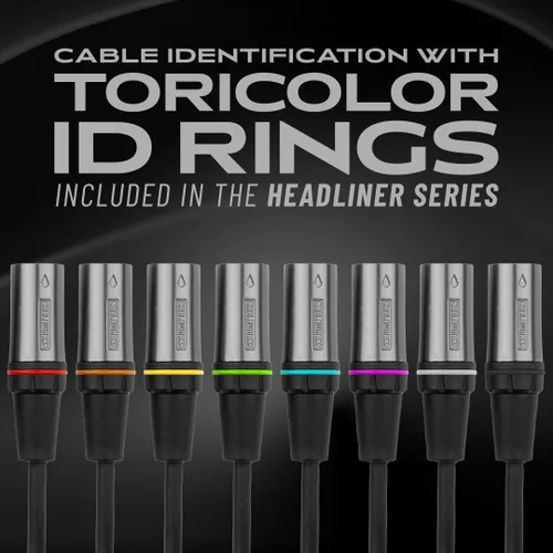 Vista 6 de Cableworks Por Gator Cases Headliner Series Premium 3 Foot XLR Cable de micrófono (GCWH-XLR-03)