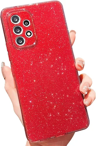Vista 72 de MINSCOSE Funda compatible con Samsung Galaxy A14 5G, bonita funda delgada con purpurina fina, a prueba de golpes, de TPU para mujeres y niñas