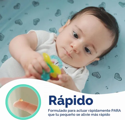Vista 2 de Dr. Talbot's Gel para dientes de bebé durante el día - 0.53 oz