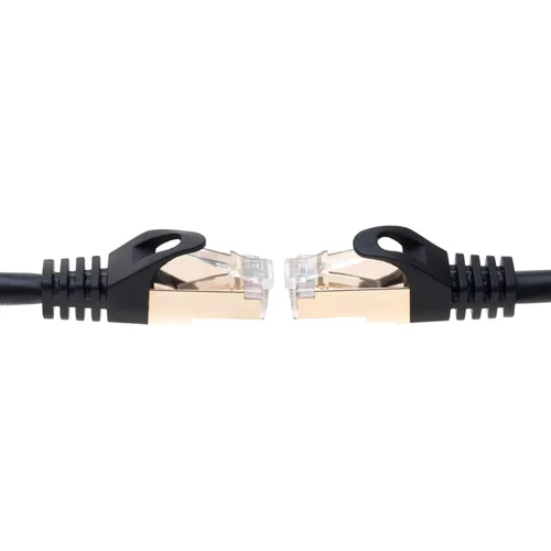 Vista 3 de Cables Direct Online Cable de conexión Ethernet de cobre Cat7 S/FTP de 6 pies, cable de Internet, compatible con PC, laptop, módem, enrutador