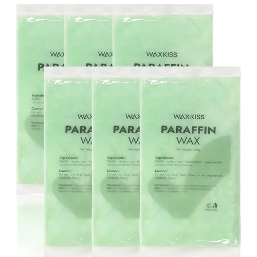 Vista 7 de 6 paquetes de repuestos de cera de parafina de aroma de lavanda, cera de parafina para manos y pies, hidratante para manos y pies, 6 unidades GK1