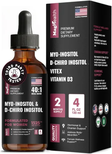 Vista 6 de Inositol en polvo – Myo & D-Chiro Inositol + Folato y Vitamina D – Proporción 40:1 – Suministro para 45 días Gran alternativa a las cápsulas