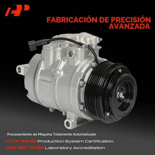 Vista 3 de Compresor de aire A-Premium con embrague compatible con Ford Explorer 2011-2015, Utilidad Interceptor Policial 2013-2015, Utilidad deportiva
