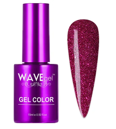 Vista 122 de WAVEGEL - Juego dúo de gel y esmalte de uñas a juego - Colección Simplicity - #P109 Blizzard I 0.5 onzas