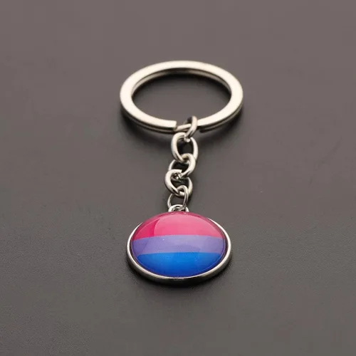 Vista 6 de CHOORO Gay Pride Gift LGBT Llavero Rainbow Pride Llavero LGBT Joyería Bisexual Regalo Orgullo Transgénero Regalo