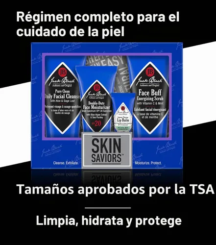 Vista 10 de Jack Black Men's Skincare Kit, Men's Gift Set, Travel-Ready