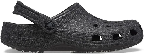 Vista 4 de Crocs Zuecos clásicos unisex con purpurina para adultos