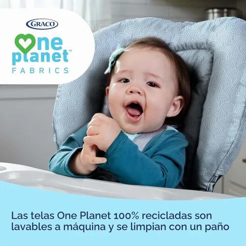 Vista 3 de Graco Made2Grow Silla alta convertible 5 en 1 ajustable para bebé a niño pequeño, Hudson