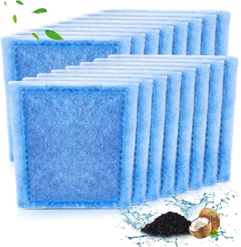 Vista 11 de Umlecoa Paquete de 8/16/32 cartuchos de filtro tamaño A compatibles con filtros MarineLand Penguin Power Filters 75 y 100 – Cartuchos de filtro