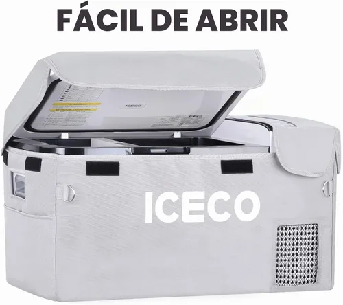 Vista 2 de ICECO Funda protectora aislada para GO20 de 21 cuartos de galón, bolsa de tránsito aislada, portátil, refrigerador, congelador, nevera, 12 voltios