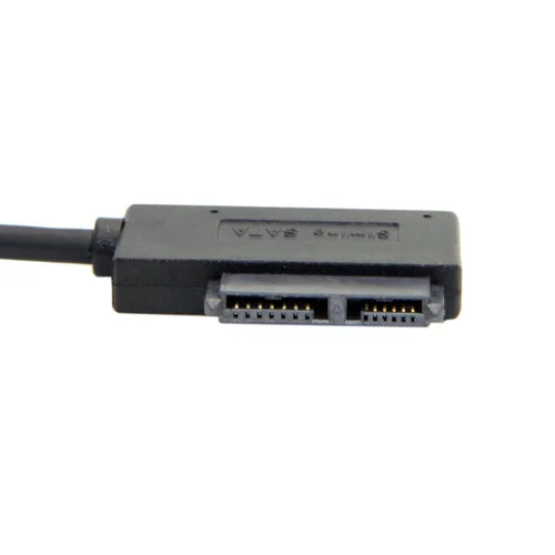 Vista 6 de cablecc USB 3.0 a 7+6 13pin Slimline Sata adaptador cable para portátil Cd DVD ROM unidad óptica