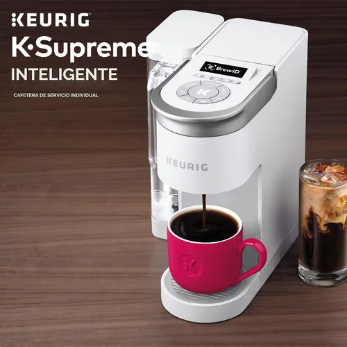 Vista 11 de Keurig K-Supreme SMART Cafetera de una sola porción con compatibilidad WiFi, 4 tamaños de preparación y depósito extraíble de 66 onzas, compatible