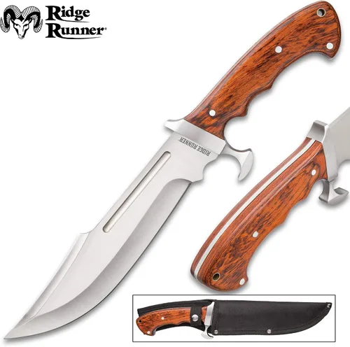 Vista 7 de Ridge Runner Woodland Reverie Bowie Cuchillo de hoja fija