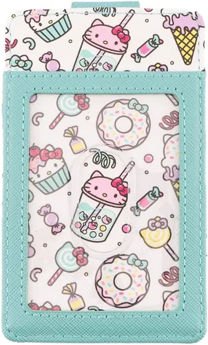 Vista 2 de Loungefly Sanrio Hello Kitty Sweet Treats - Cartera tarjetero, Multi, Funda tipo cartera para tarjetas