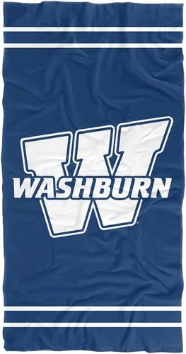 Vista 94 de LOGOVISION Manta Abilene Christian University, 30 x 60 pulgadas, logotipo primario CottonFront/PolyBackBeachTowel
