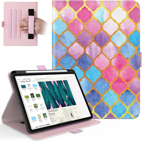 Vista 35 de Dteck Funda de 10.5 pulgadas para iPad Air 2019 (3ª generación, A2152 A2123 A2153) / iPad Pro 2017 (A1701 A1709) Tablet - Funda tipo cartera