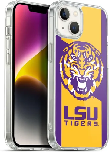 Vista 29 de Head Case Designs Funda de gel suave con licencia oficial de la Universidad Estatal de Louisiana LSU Camou compatible con Apple iPhone 7 Plus/iPhone